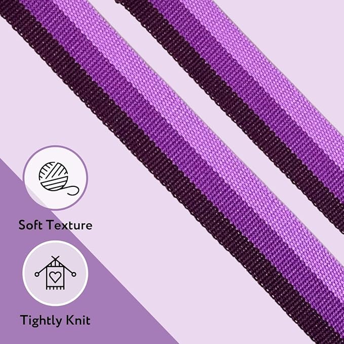 California Yoga Strap | Yoga Belt with Safe Adjustable D-Ring Buckle for Pilates | Stretching Strap | Exercise Bands | Physical Therapy | Improves Sitting Posture-FlexoryFit