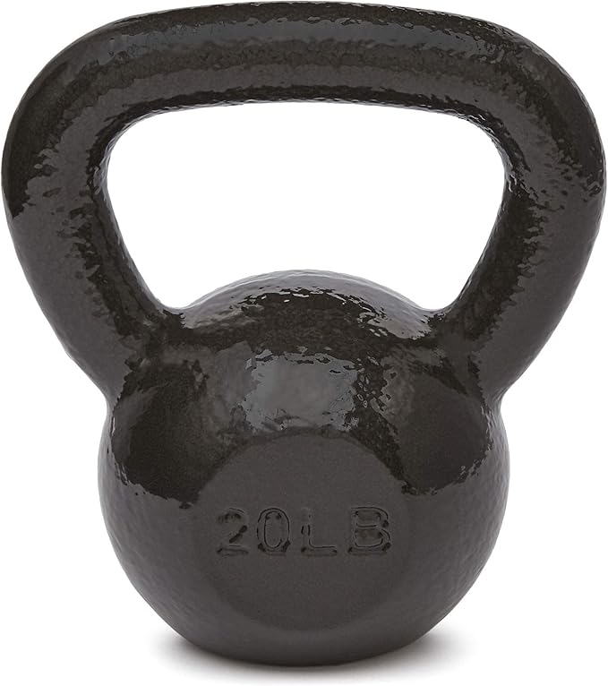Amazon Basics Cast Iron Kettlebell-FlexoryFit