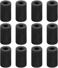 AQUANEAT 12-Pack Pre-Filter Sponge for Aquarium Shrimp Fry Fish Tank Filter 0.8 Inch Intake, Replacement Foam Cover