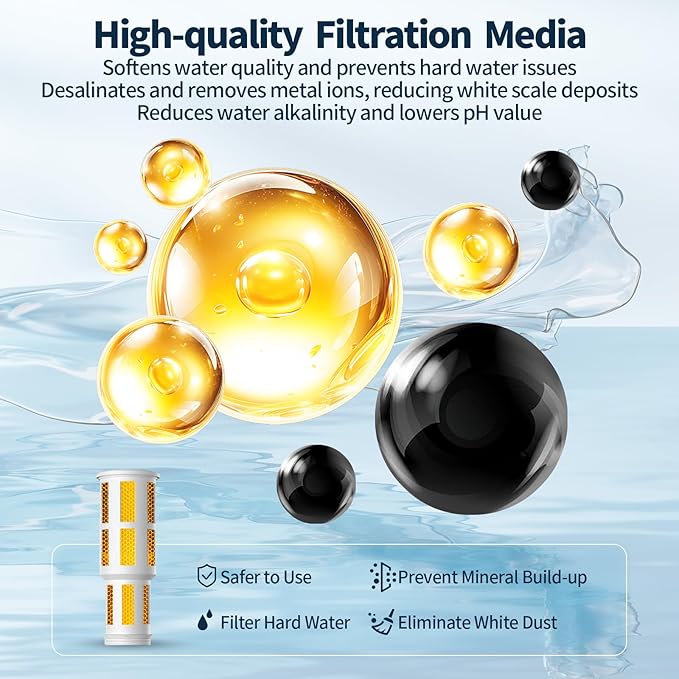 4-Pack Humidifier Demineralization Cartridge Compatible with Dreo Humidifiers HM306, HM311/311S, HM524/524S, Prevents Hard Water Build-Up | Filters Mineral Deposits | Eliminate White Dust