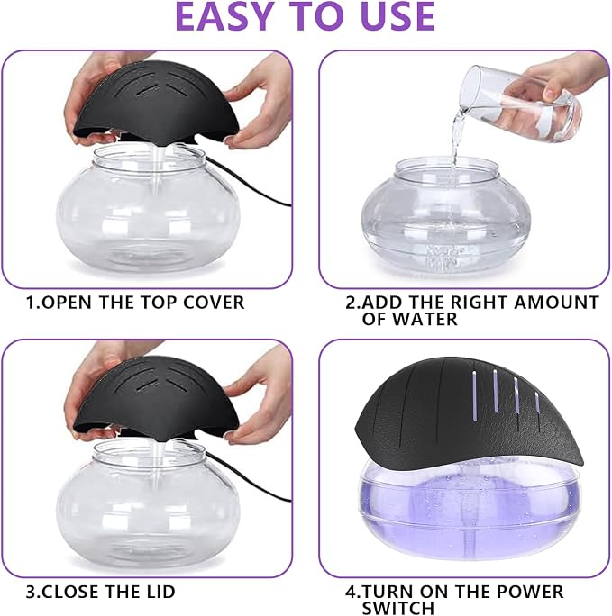 Water Air Purifiers for Home, Air Washer Aroma Diffuser, Air Filter Washer - Image 5