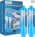 2-pack RV Water Filter, Advanced RV Inline Water Filter by Beckacher