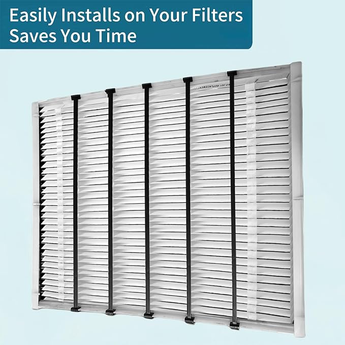 3-Pack 201 Replacement Filter Compatible with Aprilaire 2200, 2250 Whole-House Air Purifier or Space-Gard 2200, MERV-10 Furnace Filter, 20x25x6 Air Filter
