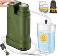 Electric Portable Water Filter Survival,Fast Flow,Lightweight,4-Layer Filtration Provide Better Tasting,Reusable Water Purification System for Outdoor Travel,Camping,Hiking,Backpacking