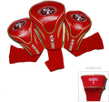 Team Golf NFL Numbered 1, 3, & X, Fits Oversized Drivers, Utility, Rescue & Fairway Clubs, Velour Lined for Extra Club Protection