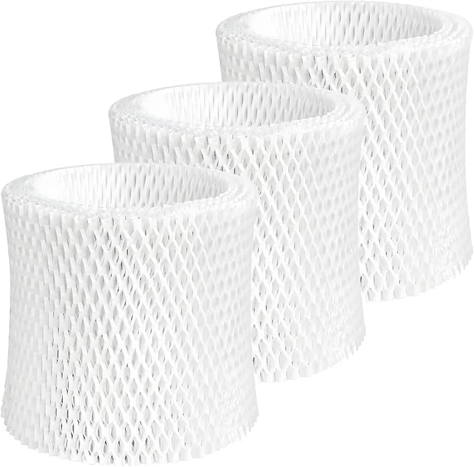 Humidifier Wicking Replacement Filter Compatible with Canopy Bedside and Nursery Humidifier, Wood Pulp & Paper Filter, 3 Pack Filters