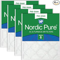 Nordic Pure 12x24x1 Poly Green MERV 6 AC Furnace Air Filters – Reduces Dust by NordicPure