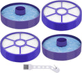 2 Pack Pre-Motor Filter & Post-Motor Exhaust HEPA Filter Replacement for Dyson DC33 Multi Floor, DC33 Total Clean, and DC33 Exclusive Vacuum Cleaners, Replace Part # 919563-02 & 921616-01
