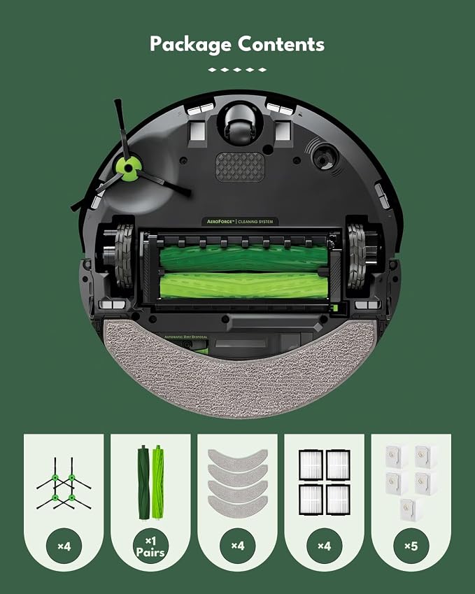 Yivy Replacement Kit for iRobot Roomba Combo 10 Max/j7/j7+/j9/j9+ Vacuum - Image 8