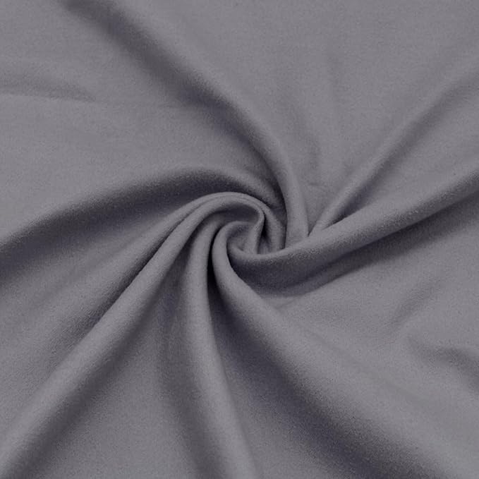 Eunzel Hot Yoga Towel Non Slip Yoga Mat Towel Non-Slip Sweat Absorbent Microfiber Towel for Hot Yoga, Pilates and Workout 72" x 26.5", Dark Grey-FlexoryFit