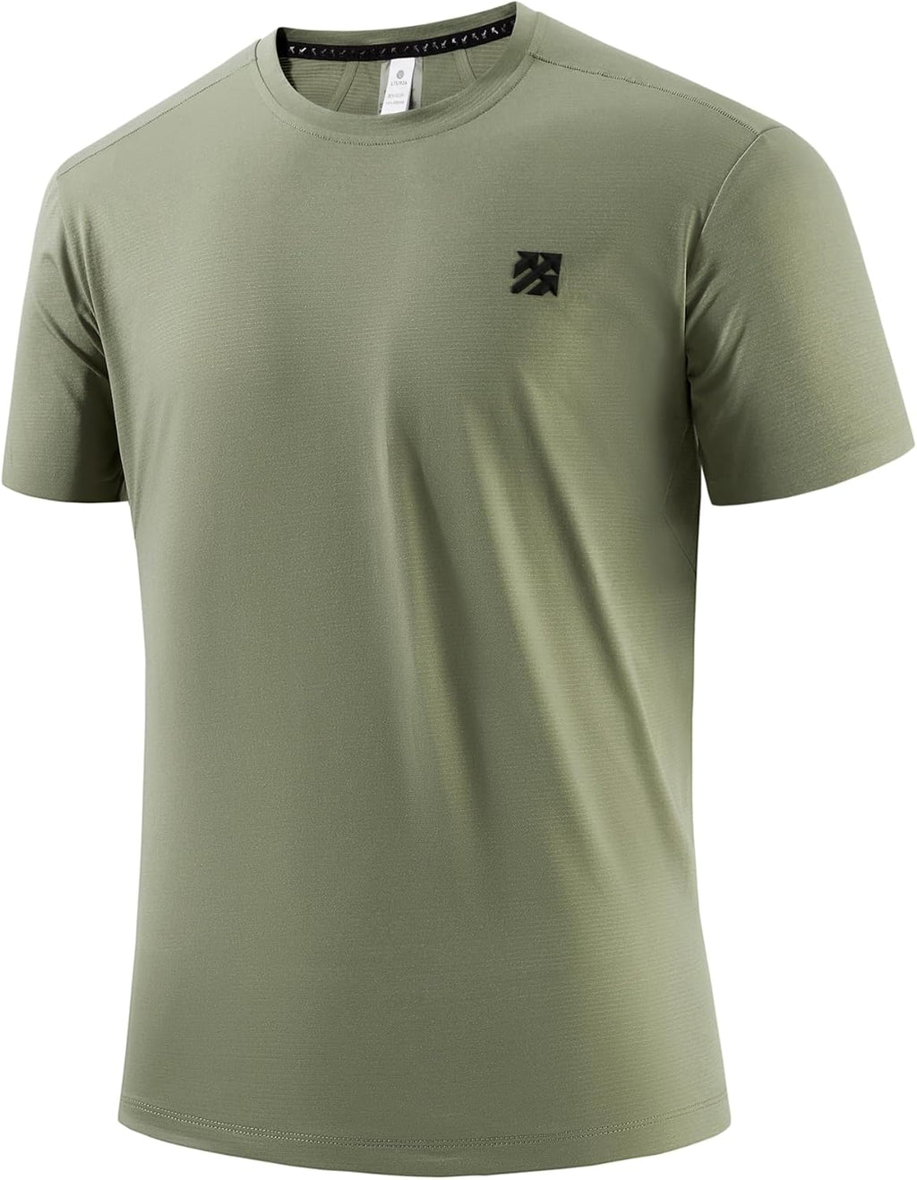 Mens Seamless Workout T-Shirts Lightweight Moisture Wicking Running Hiking Camping Tennis Pickleball Shirts for Men