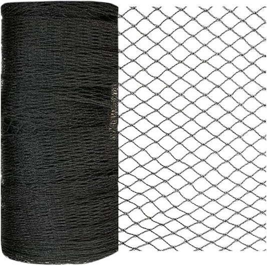Bird Netting 25x25 Ft, 1/2In Mesh Heavy Duty Garden Netting Pest Barrier for Plants, Fruit Trees, Vegetables, Extra Strong Woven Mesh Netting, Animal Fencing Against Birds, Deer, Poultry