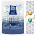 Dry & Dry 500 Gram [2 Packets] Orange Indicating Silica Gel Packets Desiccants - Food Safe Silica Packs, Silica Gel, Silica Packets, Desiccant Packs for Food Storage