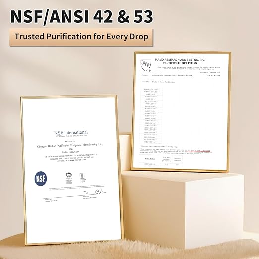 Under Sink Water Filter System, 2-Stage Deep Filtration, NSF/ANSI 42&53 Improve - Image 5