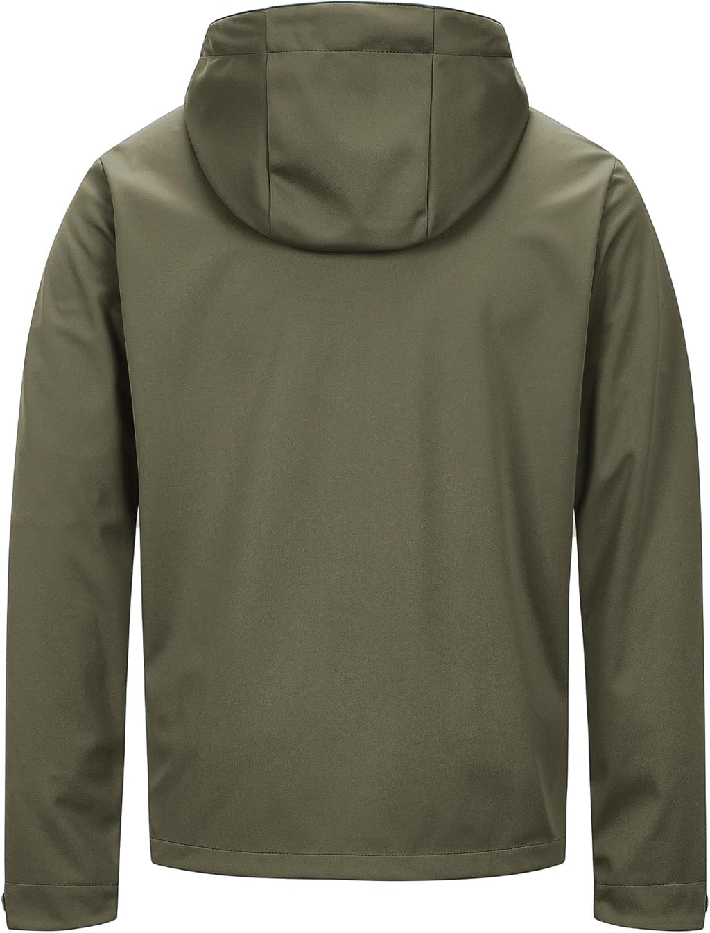 33,000ft Men's Softshell Jacket with Hood Waterproof Windbreaker Lightweight Rain Shell Jacket for Outdoor Hiking Travel