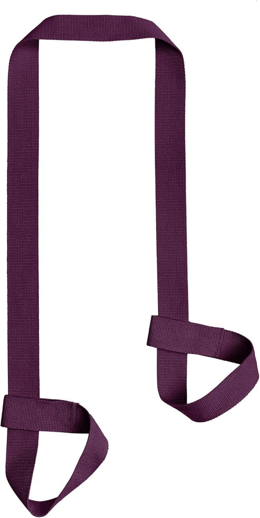 ZOOEASS Yoga Mat Strap, Adjustable Durable Yoga Mat Carrier & Stretching Strap, Multiple Color Choices-FlexoryFit