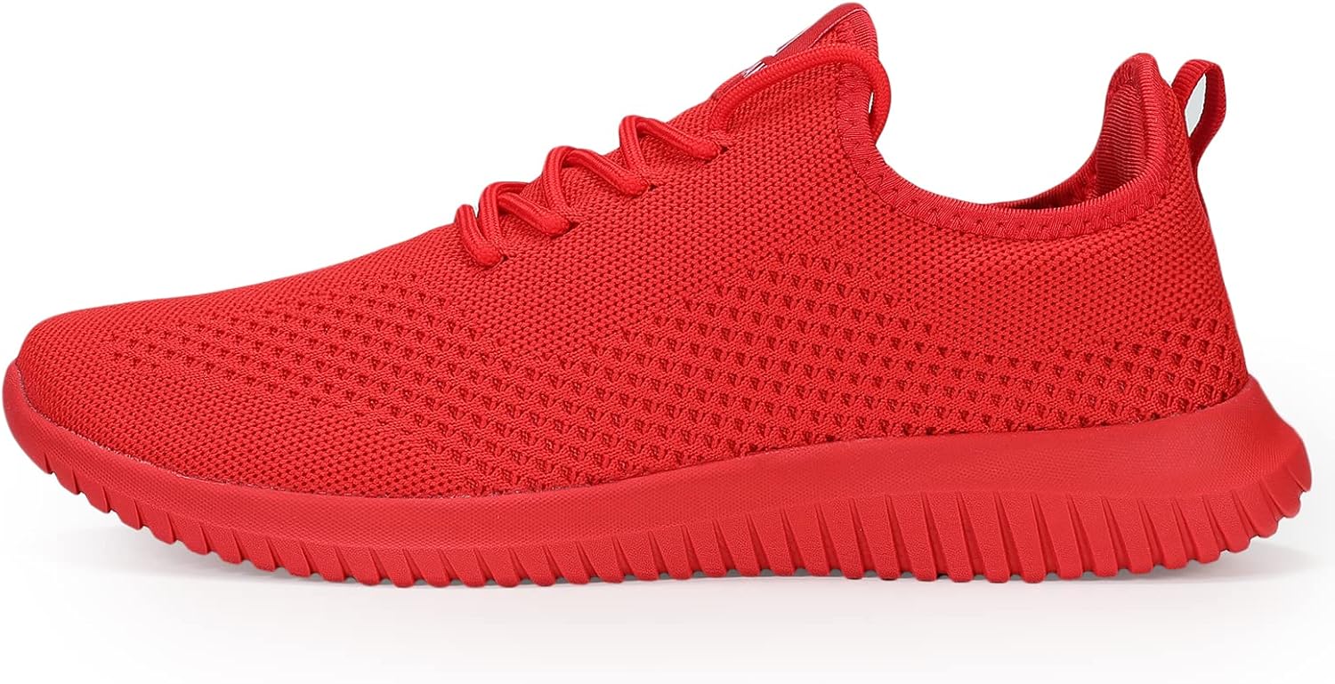 VAMJAM Men's Running Shoes Ultra Lightweight Breathable Walking Shoes Non Slip Athletic Fashion Sneakers Mesh Workout Casual Sports Shoes
