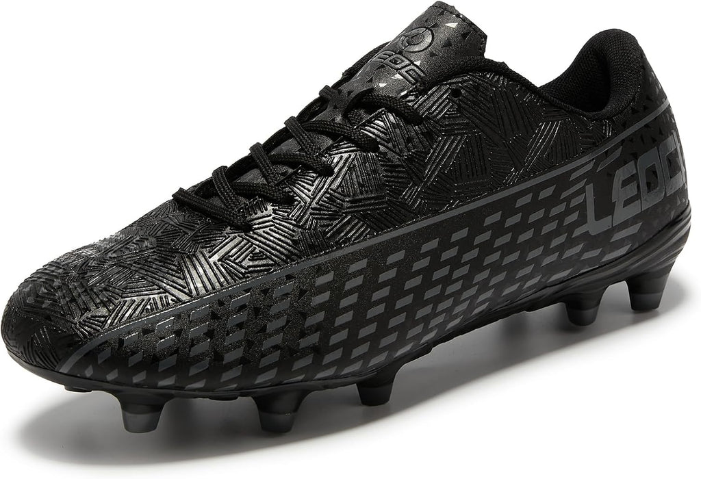Soccer Cleats for Men's and Women's Outdoor Unisex Football Shoes Firm Rugby Boots