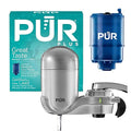 PUR PLUS Vertical Faucet Mount Water Filtration System, Lead-Reducing Filter by PUR