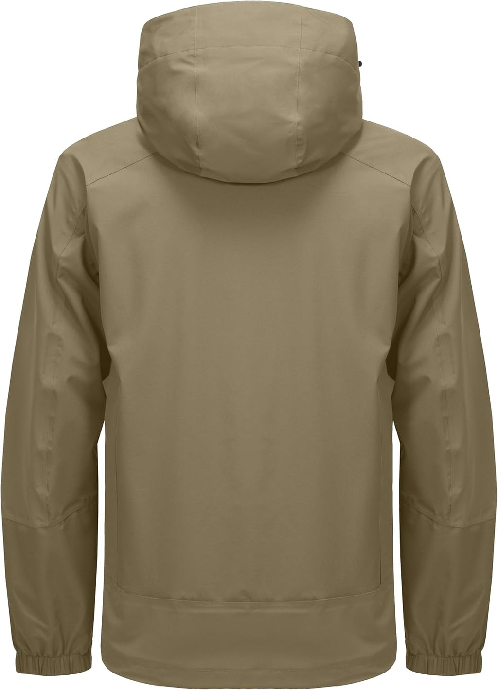 Little Donkey Andy Men's Waterproof Rain Jacket Outdoor Lightweight Hooded Raincoat for Hiking Golf Travel Fishing