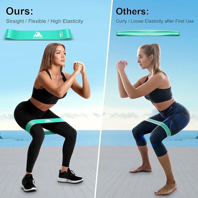 Resistance Bands Set, Workout Bands with Handles, Door Anchor, Ankle Straps and Carry Bag, Exercise Bands for Shape Body and Home Workouts-FlexoryFit