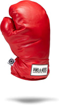 Pins & Aces Boxing Glove Driver Head Cover - Premium, Hand-Made Classic Boxing Glove 1W Headcover - Funny, Tour Quality Golf Club Cover - Style and Customize Your Golf Bag