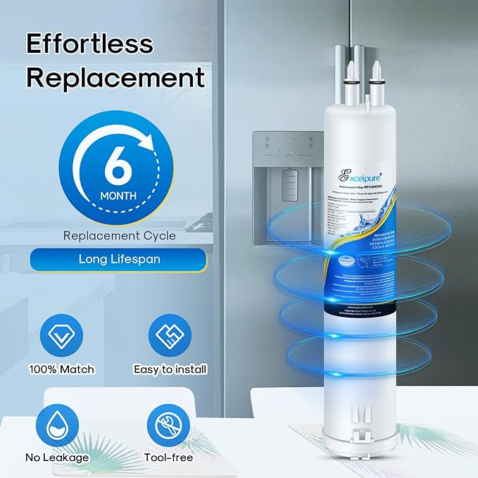 EDR3RXD1 Compatible with Everydrop® Filter 3, 4396841, 4396710, Kenmore 46-9083, 46-9030, 9030, 9083, KAD3RXD1, WHR3RXD1 Refrigerator Water Filter, 3PACK