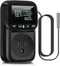 Diymore Digital Temperature Controller Outlet - 1800W Plug-in Thermostat by diymore
