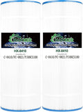 Swimming Pool Filter Replaces for C-8410, Filbur FC-0821, Jandy CS100, R0462200, PJANCS100, Ultral-B2, Porpoise PP-B6, 81007, 100 Sq.Ft Premium Filter Cartridge, 2 Pack