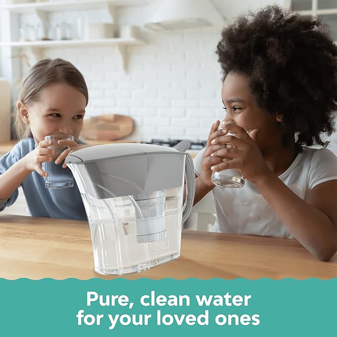 AMI Water Pitcher with Filter for Tap Water, Filtered Water Dispenser