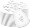 80 PCS 5N11 Respirator Filter Cartridges for 6200, 6502, 7502, 6800, and FF402 Series Mask Filters,Use for Against Dust&Torch Cutting