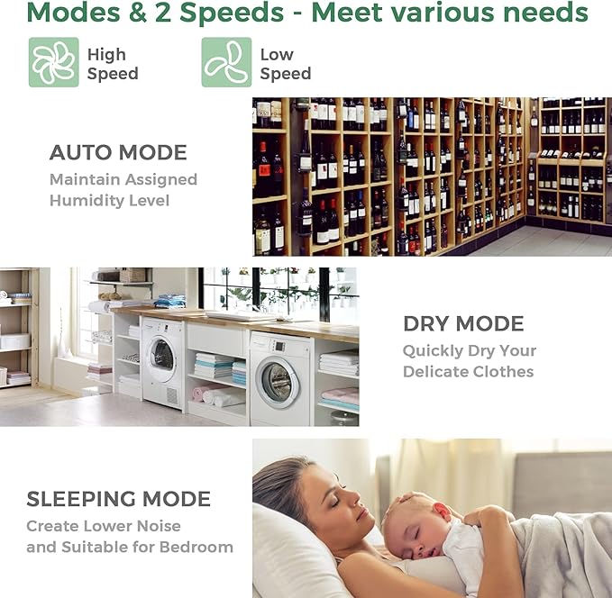 COSTWAY Dehumidifier for Large Room & Basements, 1500 Sq. Ft Portable 30 Pints Dehumidifier with 3 Color LED Light, 3 Modes, 2 Speeds, 12H Timer, Auto or Manual Drainage