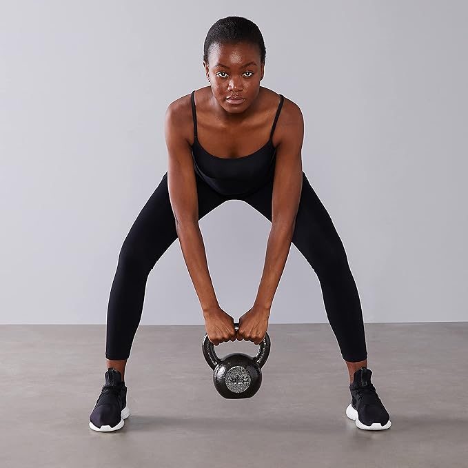 Amazon Basics Cast Iron Kettlebell-FlexoryFit