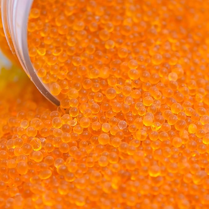 Silica Gel 4LBS, Indicating Silica Beads (Orange to Green), Reusable Silica Gel Desiccant Dehumidifier