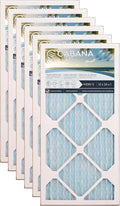 Cabana Filters 12x24x1 AC Furnace Air Filter, Merv 11 Capture Unwanted Particles, Pleated Furnace Filter HVAC AC Filters - Made in the USA - 6 Pack
