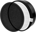 Nispira LV-H132 True HEPA Air Filter with Carbon Pre Filter Replacement Compatible with Air Purifiers LV-H132. Compared to Part LV-H132-RF - 7.5” x 2.4” x 7.5”, 1 Pack. (NOT FOR EGG AIR PURIFIER)