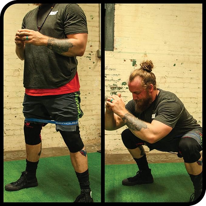 Serious Steel Fitness 12 inch Resistance Band - Deadlift & Hip Band for Glute Activation & Dynamic Warm Up-FlexoryFit