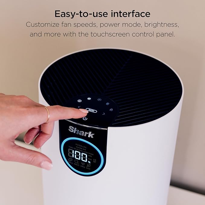 Shark Air Purifier for Home Large Room, Clean Sense Technology, HEPA Air Filter - Image 5