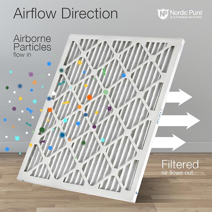 Nordic Pure 24x24x1 Pleated MERV 10 Air Filters 3 Pack - Image 8