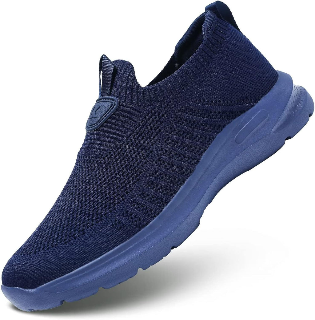 Mens Walking Shoes Lightweight Breathe Mesh Running Shoes Slip On Fashion Tennis Sneakers Comfort Gym Workout Zapatos de Hombre