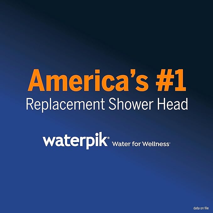 Waterpik Magnetic Dual Dock Adjustable Height Hand Held Shower Head With 5-Foot Metal Hose and PowerPulse Shower Massage, Brushed Nickel QMK-759ME