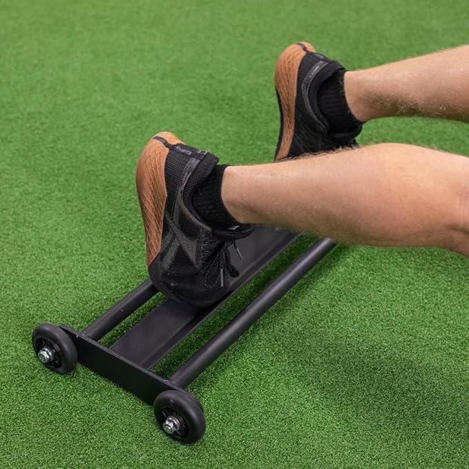 Titan Fitness Glute Hamstring Ab Glider, Leg and Ab Roller for Home Gym Fitness, Lower Body Workout Equipment-FlexoryFit