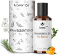 Aroma Essential Oil Blend - Nile Breeze | Inspired by JW Marriott Hotel Scent | Hotel Fragrance Oil for Diffuser Machines | Citrus, Jasmine & Cedarwood | Aromatherapy Oils for Large Rooms | 5.3 fl oz