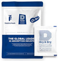 Dry & Dry 10 Gram [200 Packets] Silica Gel Packets Silica Gel Desiccants, Silica Gel Packs - Rechargeable (Food Safe) Silica Gel Packets, Silica Packets