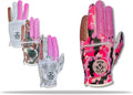 Shocker Camo Golf Glove Men's - Premium Cabretta100% Leather, Durable Grip, White and Camo, Adult Men's Golf Gloves, Funny Gag Gift, Left & Right Handed, Small to XXL Sizes