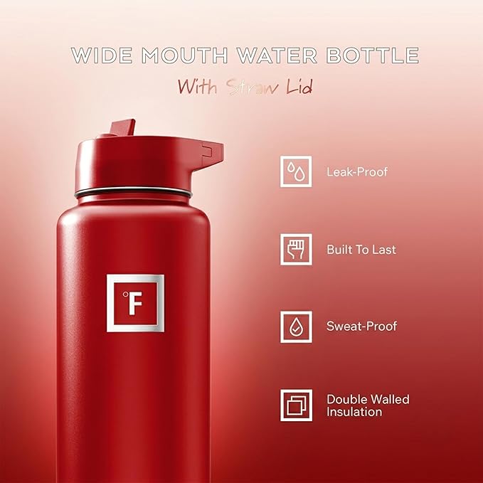 IRON °FLASK Camping & Hiking Hydration Flask - Image 2