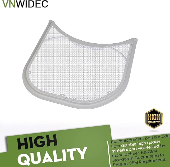 DLE2301R DLE2514W DLE2301W DLE2350W DLE2512W DLE3777W DLE5955G DLE5977W DLE7177RM Dryer Lint Filter Screen Trap Replacement For LG Dryer
