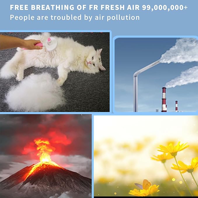 2-Pack AP-1512HH Replacement Filter for Coway Airmega 200m series AP-1512HH, AP-1512HH-FP, AP-1518R, AP-1519P, H13 True High Efficiency Filter(2 HEPA Filters+4 Carbon Filters), Replace Part # 3304899.