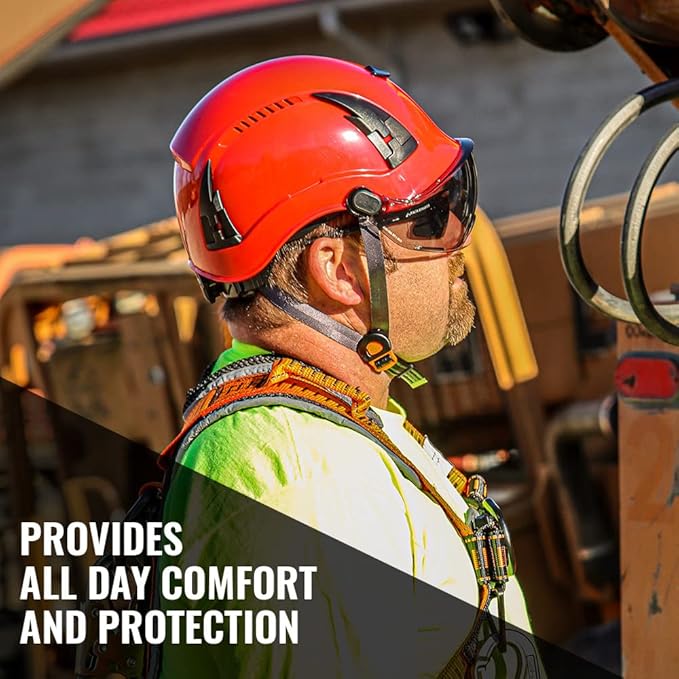 Malta Dynamics APEX Type 2 Safety Helmet – OSHA and ANSI Z89.1 Compliant Safety Hard Hats for Construction Workers and Vented Helmet for Head Protection
