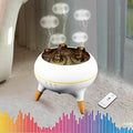 Essential Oil Diffuser 250ML, Jellyfish Mist Aromatherapy Humidifier with 7 Colors LED Lights Dynamic Sound Pickup Ultrasonic Aromatherapy Remote Control Auto-Off Timer for Bedroom Office Yoga Hotel